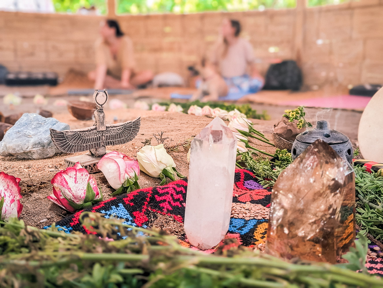 connect to the elements of nature